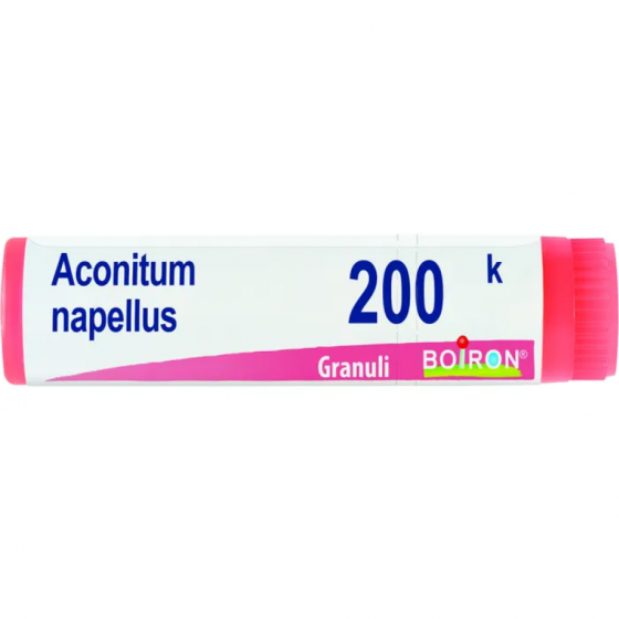 Aconitum Napellus Boiron 200 K Dose Unica Globuli 1 grammo | Afarma.