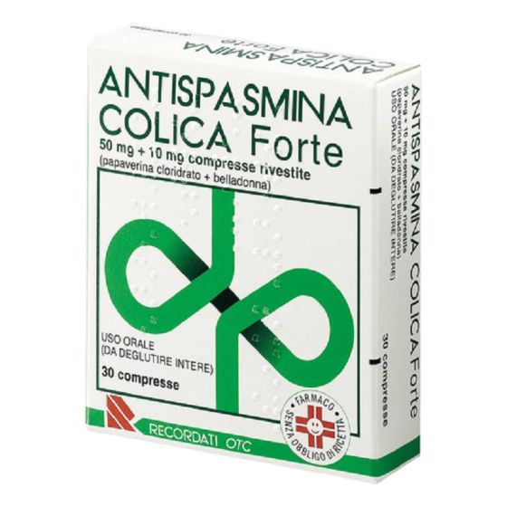 Antispasmina Colica Forte Farmaco 30 compresse 