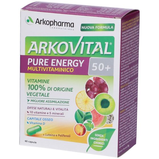 Arkovital Pure Energy 50+ 60 capsule.