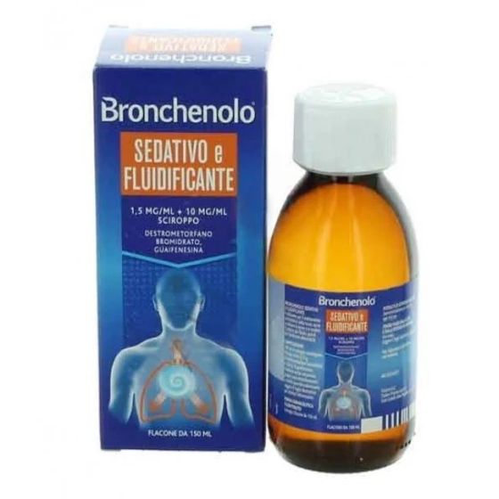 Bronchenolo Sciroppo Sedativo e Fludificante | Sciroppo per Tosse Secca e Grassa.