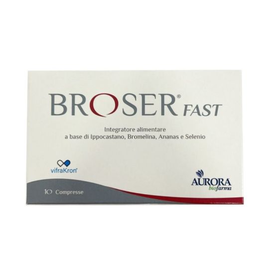 Broser Fast Integratore Gambe Pesanti Microcircolo 10 Compresse