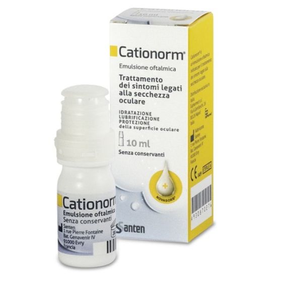 Cationorm emulsione oftalmica per occhi secchi 10ml | acquista subito.