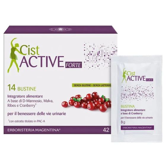 Cist active forte Integratore Cistite 14 bustine.