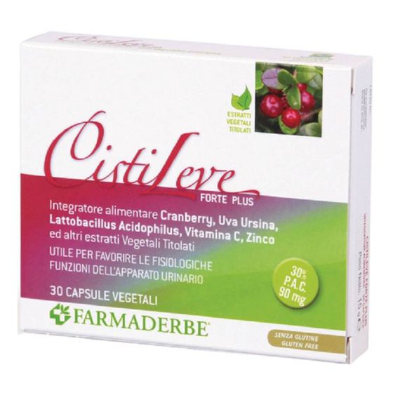Cistileve Forte Plus Integratore per la Cistite 30 capsule | Afarma.it.