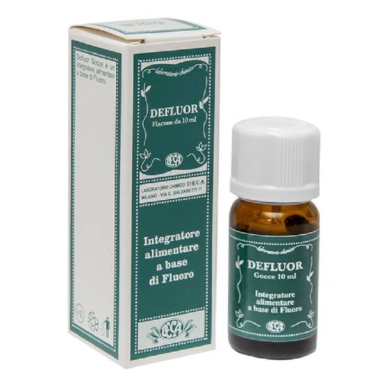 Defluor Gocce di Fluoro Prevenzione Carie 10 ml.