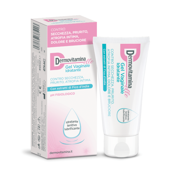 Dermovitamina Elle Gel Vaginale Idratante Tubo 40 ml.