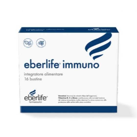 Eberlife Immuno Integratore Difese Immunitarie 16 bustine.