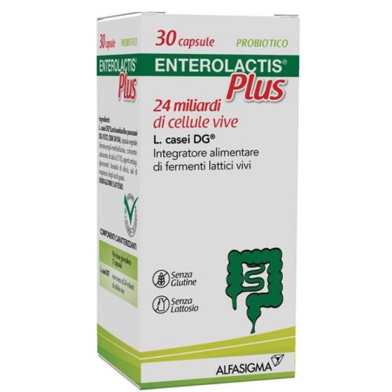 Enterolactis Plus Probiotici per la Diarrea 30 capsule.