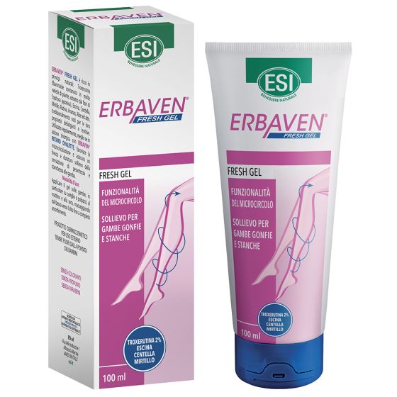 Erbaven Fresh Gel ESI Gambe pesanti 100 ml | Afarma.