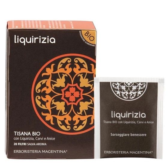 Erboristeria magentina tisana liquirizia bio 20 filtri