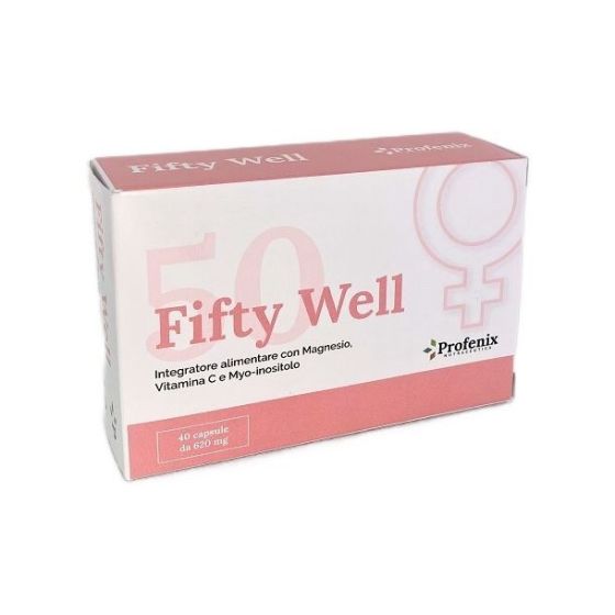 Fifty well integratore menopausa 40 capsule