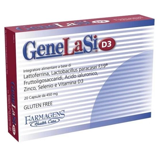Genelasi d3 20 capsule | integratore di vitamina d - afarma.it.
