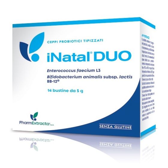 INatal DUO PharmExtracta 14 Bustine | Riequilibrio Gastrointestinale.