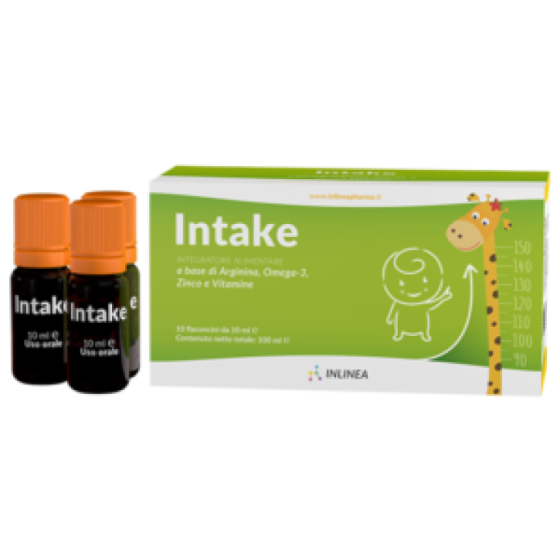Intake Integratore InLinea 10 flaconcini da 10 ml.