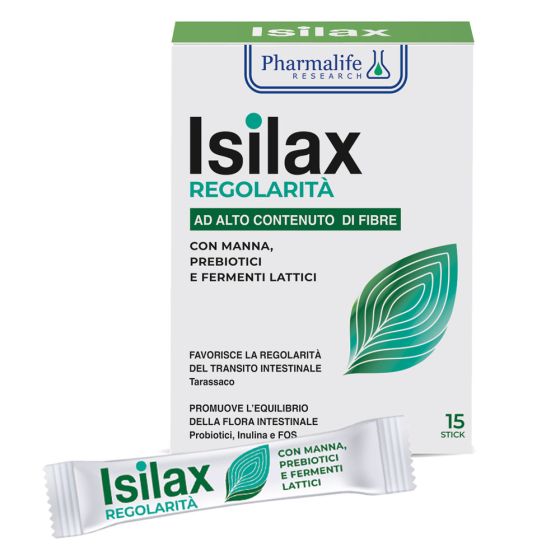 Isilax Regolarità Intestinale con Fermenti Lattici e Fibre 15 stick.