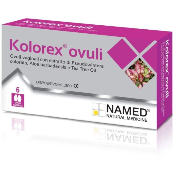 Kolorex 6 Ovuli Vaginali Antimicotici ed Emollienti.