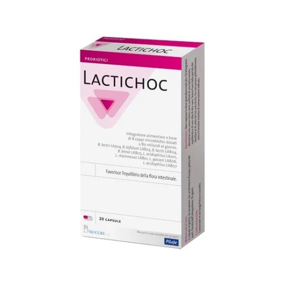 Lactichoc integratore 20 capsule
