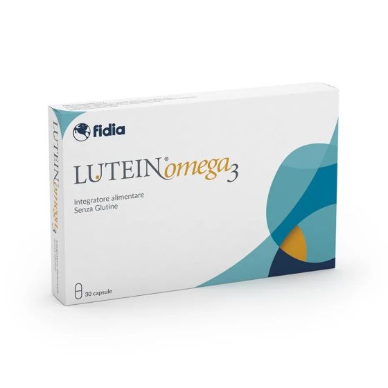 Lutein omega 3 integratore per la vista e per gli occhi 30 capsule | afarma.
