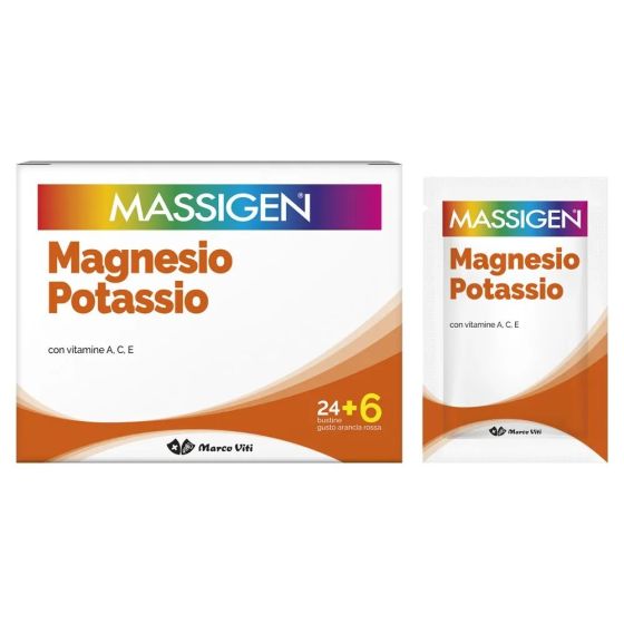 Massigen magnesio potassio 24+6 bustine