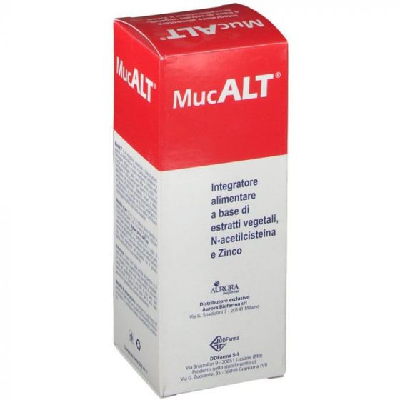 Mucalt Sciroppo Fluidificante con Acetilcisteina 200 ml.