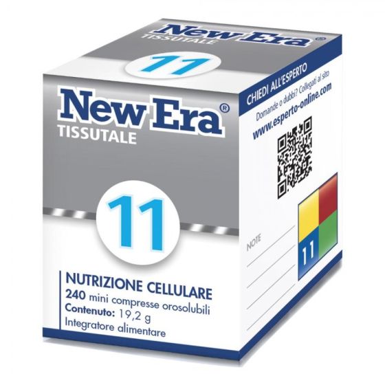 New era 11 tissutale 240ganuli orosolubili - drenaggio e depurazione