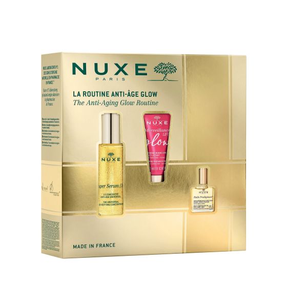 Nuxe Cofanetto Super Serum Antiage Glow 2024 | Cofanetto con Prodotti Antietà per il Viso.