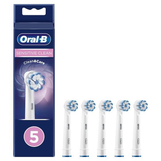 Oralb Testine Spazzolino Elettrico Sensitive 5 pezzi.