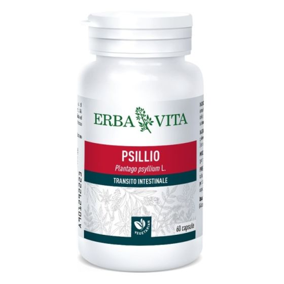 psillio erba vita in capsule transito intestinale