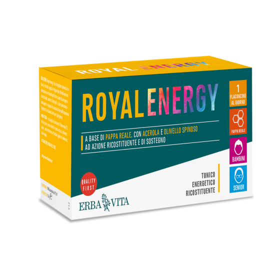 Royal Energy Erba Vita Pappa Reale Concentrata 10 flaconcini.