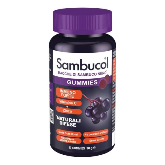 Sambucol gummies 30 Pastiglie Gommose per le Difese.