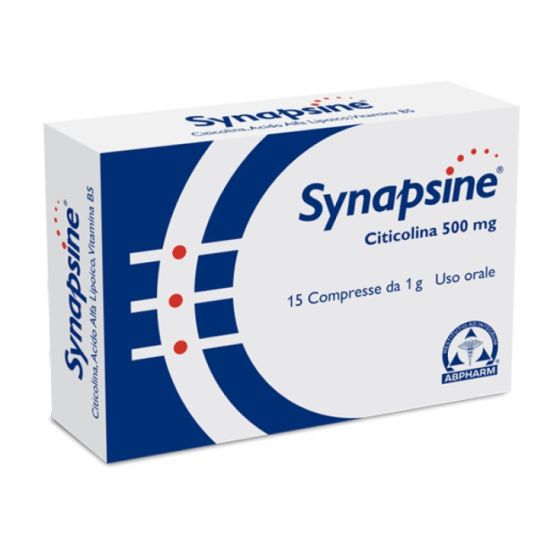 Synapsine citicolina 15 compresse