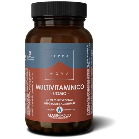Terranova Multivitaminico Uomo 50 capsule.