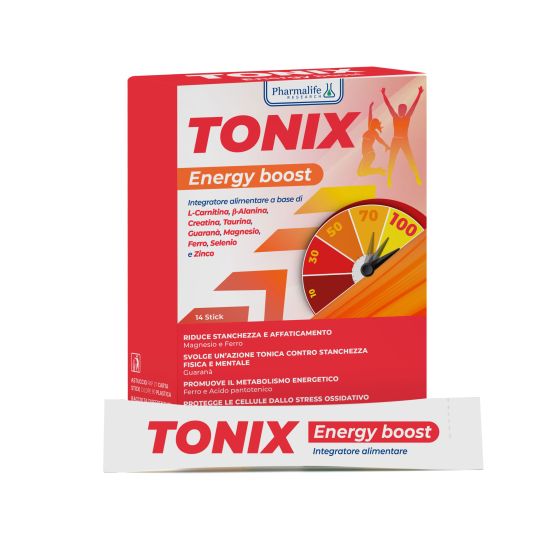 Tonix Energy Boost Integratore Energizzante 14 stick | Afarma.