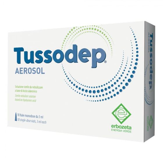 Tussodep Aerosol Soluzione Inalatoria per la Tosse 10 flaconcini.