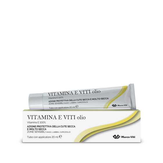 Vitamina E Viti Olio Pelle Secca Zone Sensibili 20 ml.
