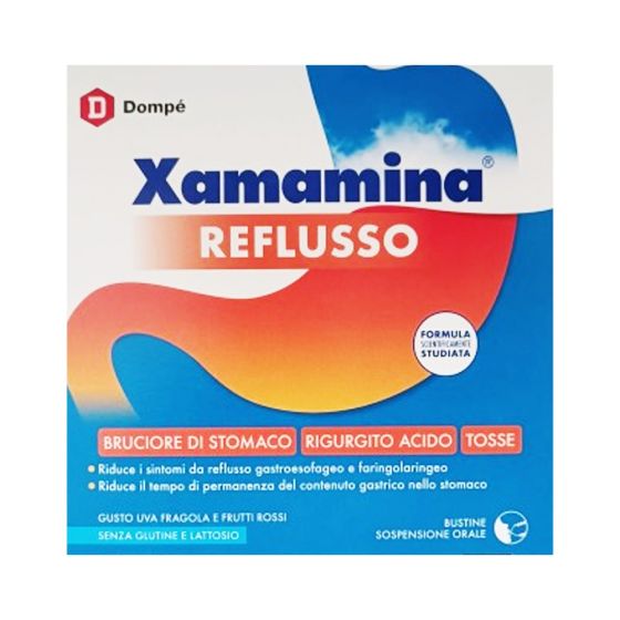 Xamamina Reflusso 25 Bustine | Rimedi per Reflusso Gastroesofageo.