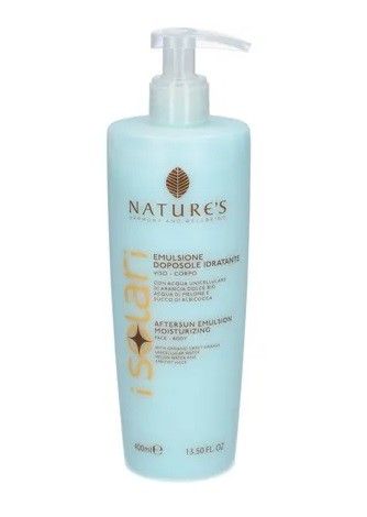 Nature's Emulsione Doposole Idratante Viso e Corpo Flacone con Dispenser 400 ml