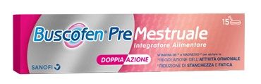 Buscofen Premestruale Integratore 15 Compresse Effervescenti | Integratore per Ridurre i Disturbi legati al ciclo mestruale.