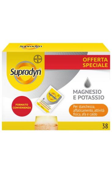 Supradyn Magnesio Potassio Sali Minerali 38 Bustine.