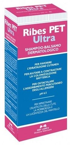 Ribes pet ultra shampoo balsamo dermatologico