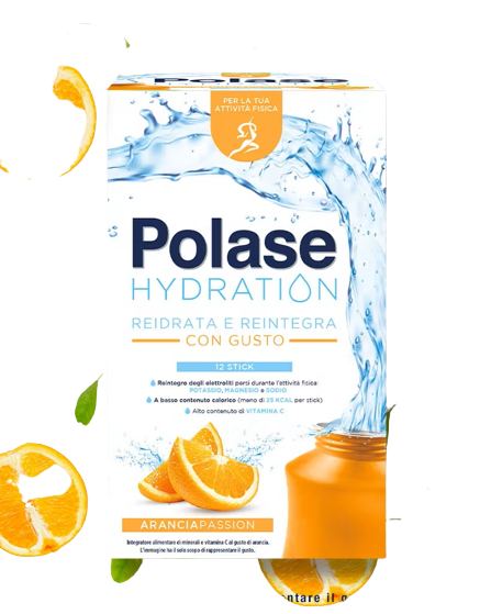Polase hydration gusto arancia 12 bustine