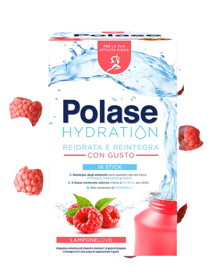 Polase hydration gusto lampone 12 bustine