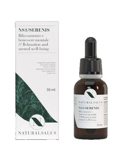 Serenis NS1 Naturalsalus 30ml | Rimedio Naturale per Ridurre Ansia e Aumentare la Sensazione di Relax.