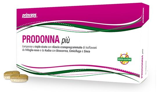 ProDonna Più Princeps 30 Compresse | Integratore per Ridurre i Sintomi della Menopausa.
