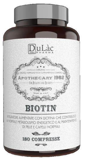 Apothecary dulàc biotin 180 compresse