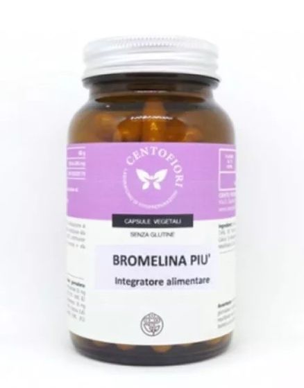 Bromelina più cento fiori 75 capsule vegetali
