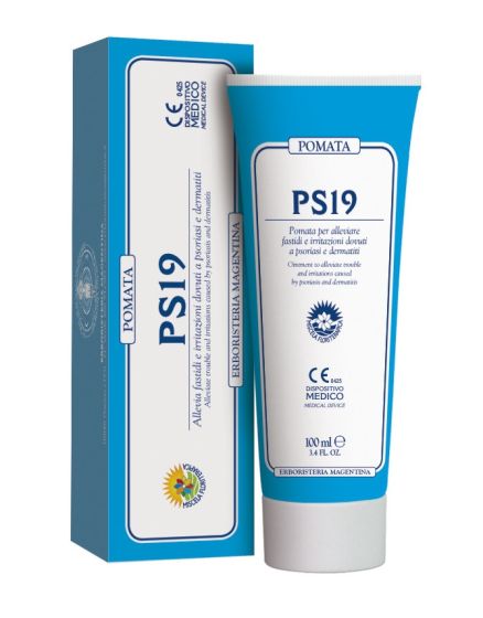 PS19 Pomata Erboristeria Magentina 100 ml | Crema per Dermatite Atopica e Prurito.