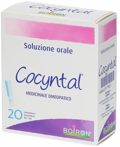 Cocyntal soluzione orale 20 flaconi monodose 1ml