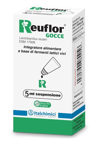 Reuflor Gocce Fermenti Lattici per Neonati 5 ml | Afarma.it.