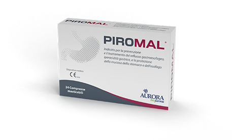 Piromal Acidità e Reflusso 24 compresse masticabili.